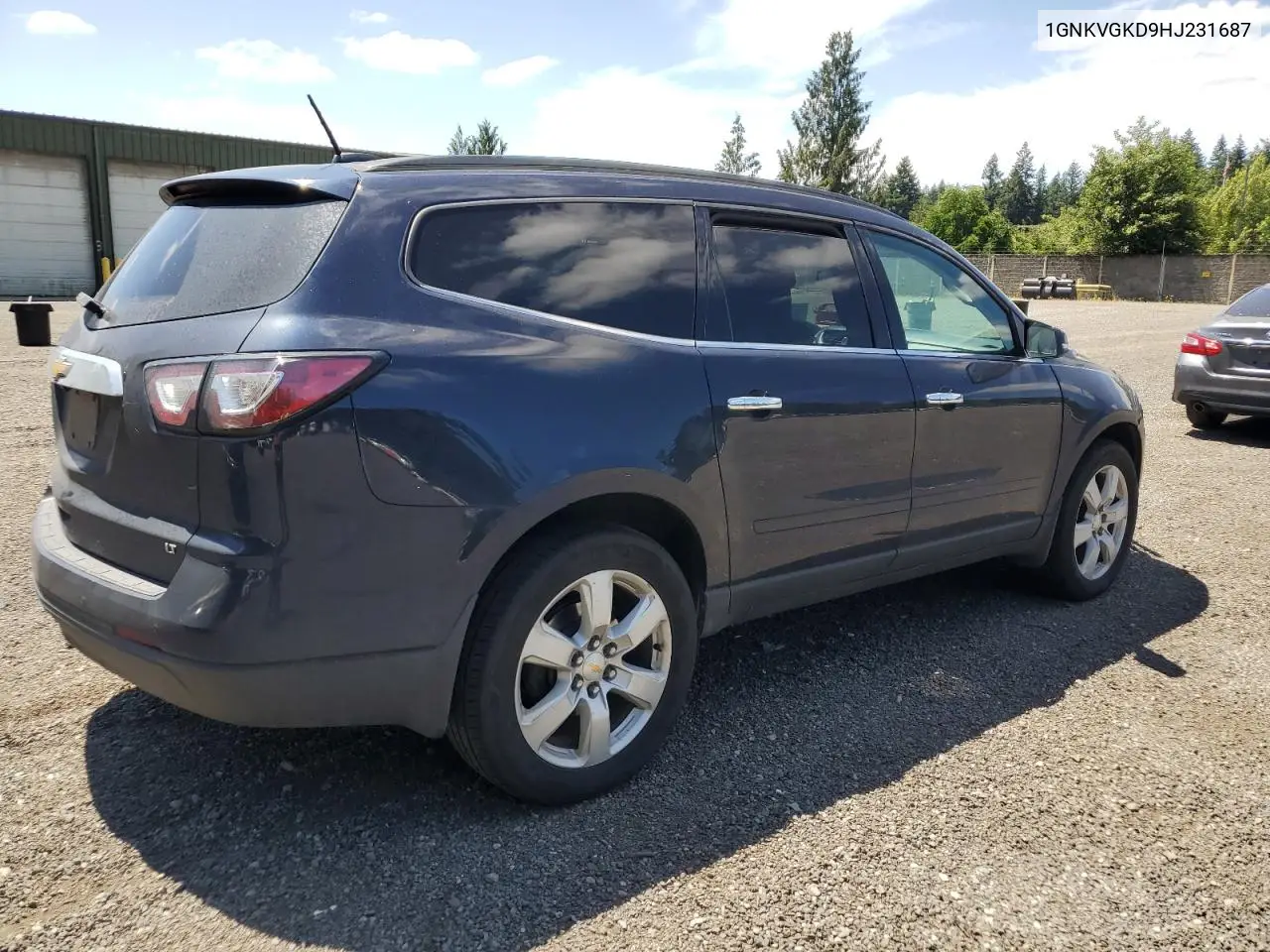 2017 Chevrolet Traverse Lt VIN: 1GNKVGKD9HJ231687 Lot: 63035075