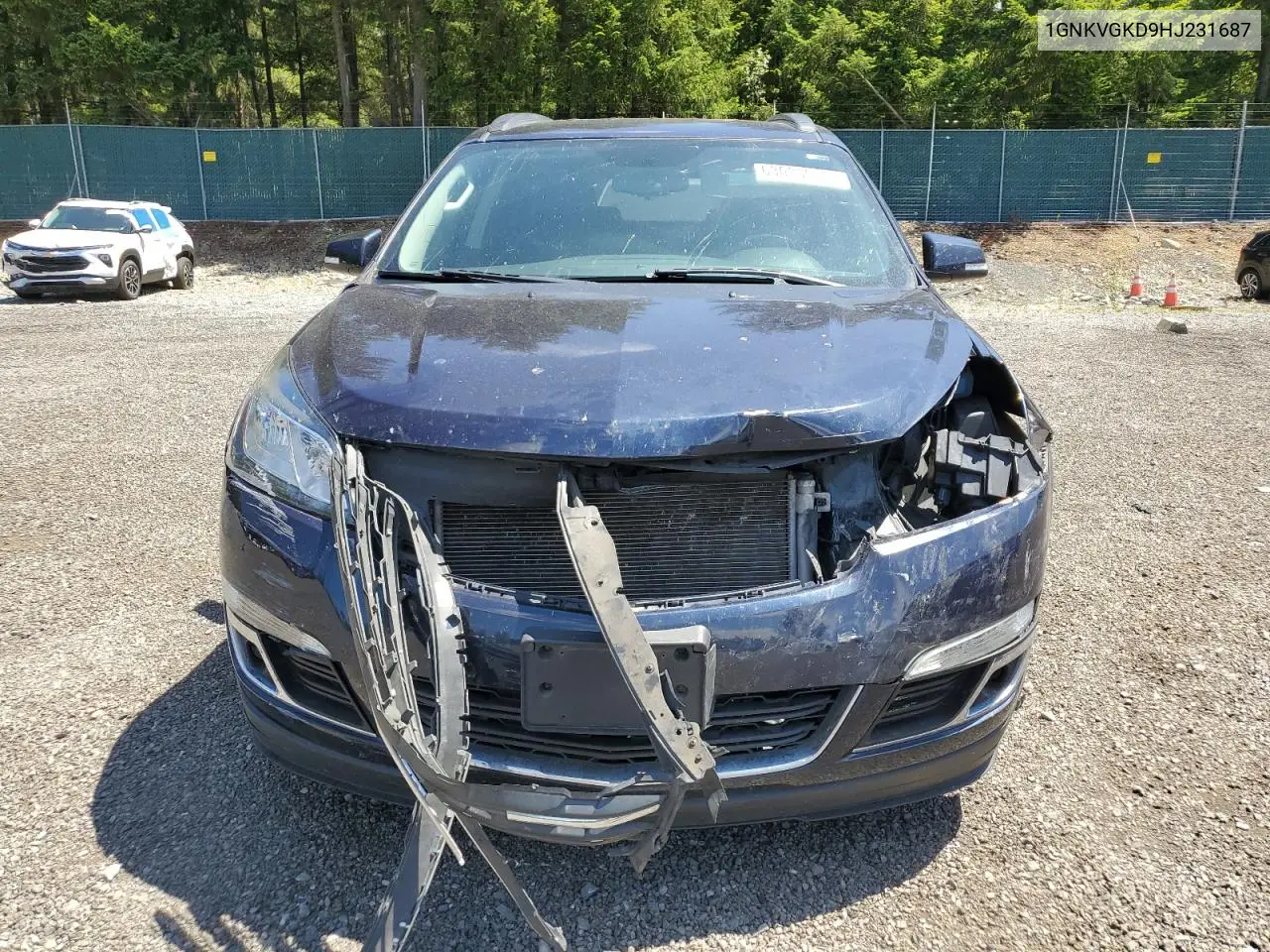 2017 Chevrolet Traverse Lt VIN: 1GNKVGKD9HJ231687 Lot: 63035075