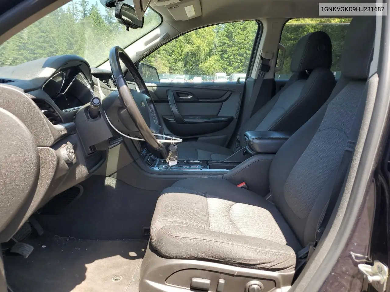 2017 Chevrolet Traverse Lt VIN: 1GNKVGKD9HJ231687 Lot: 63035075