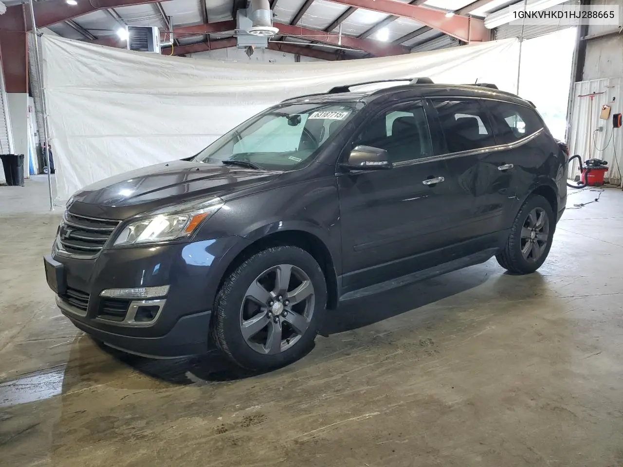 2017 Chevrolet Traverse Lt VIN: 1GNKVHKD1HJ288665 Lot: 63187715