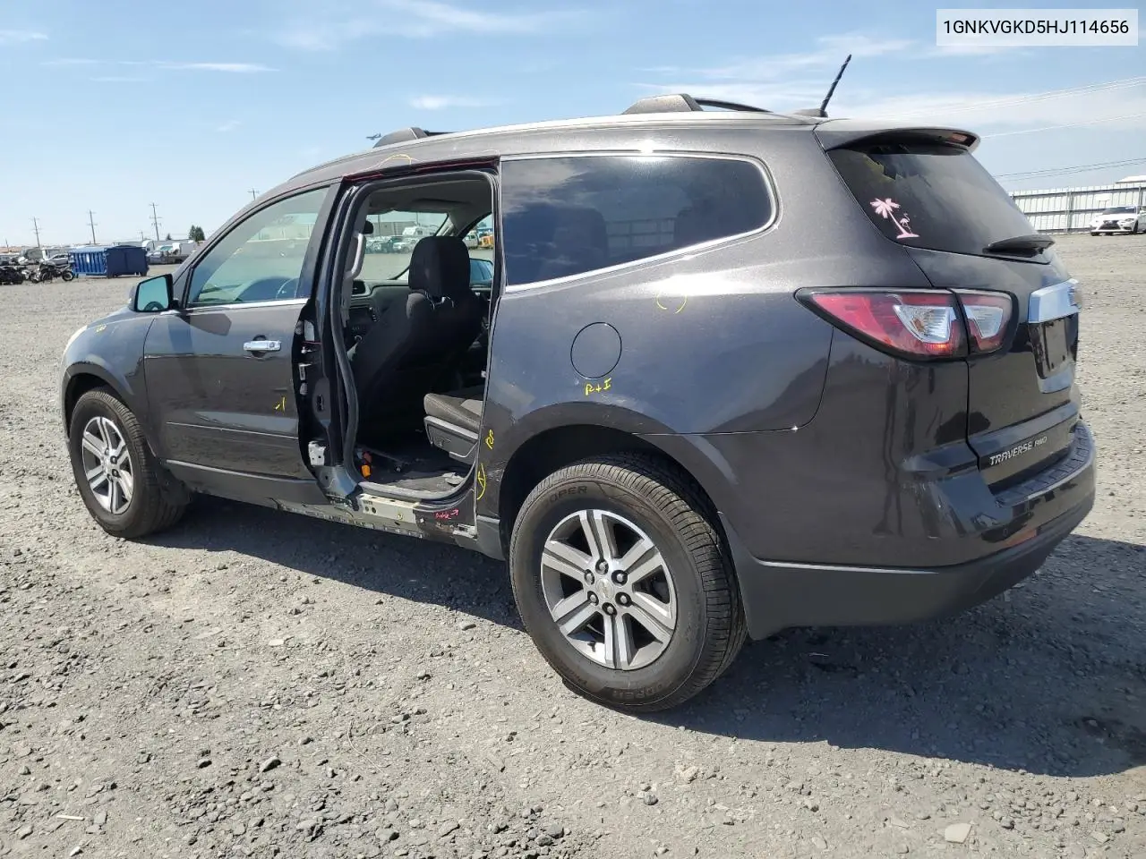2017 Chevrolet Traverse Lt VIN: 1GNKVGKD5HJ114656 Lot: 63257385
