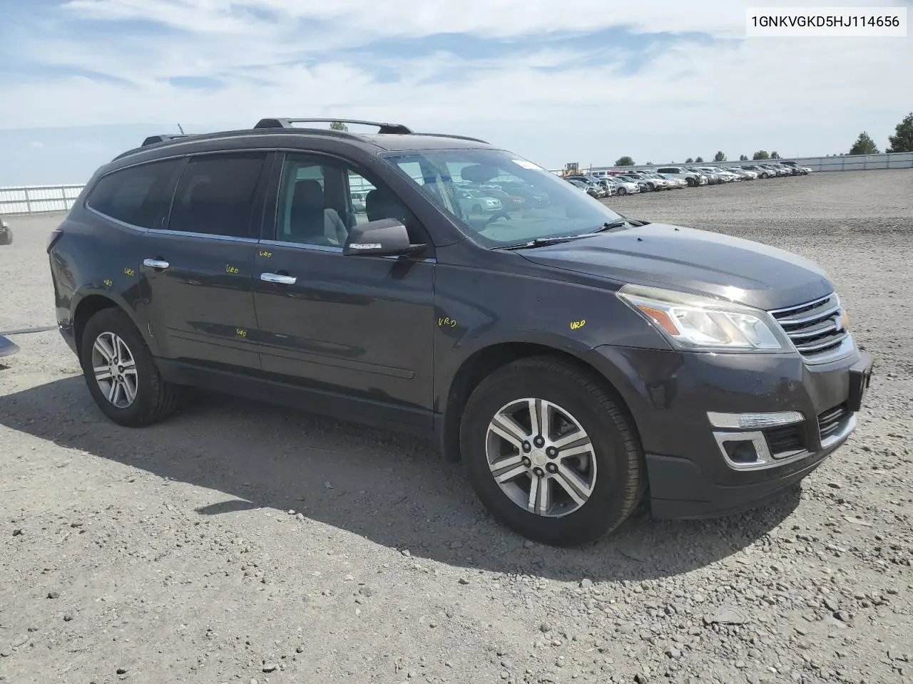 2017 Chevrolet Traverse Lt VIN: 1GNKVGKD5HJ114656 Lot: 63257385