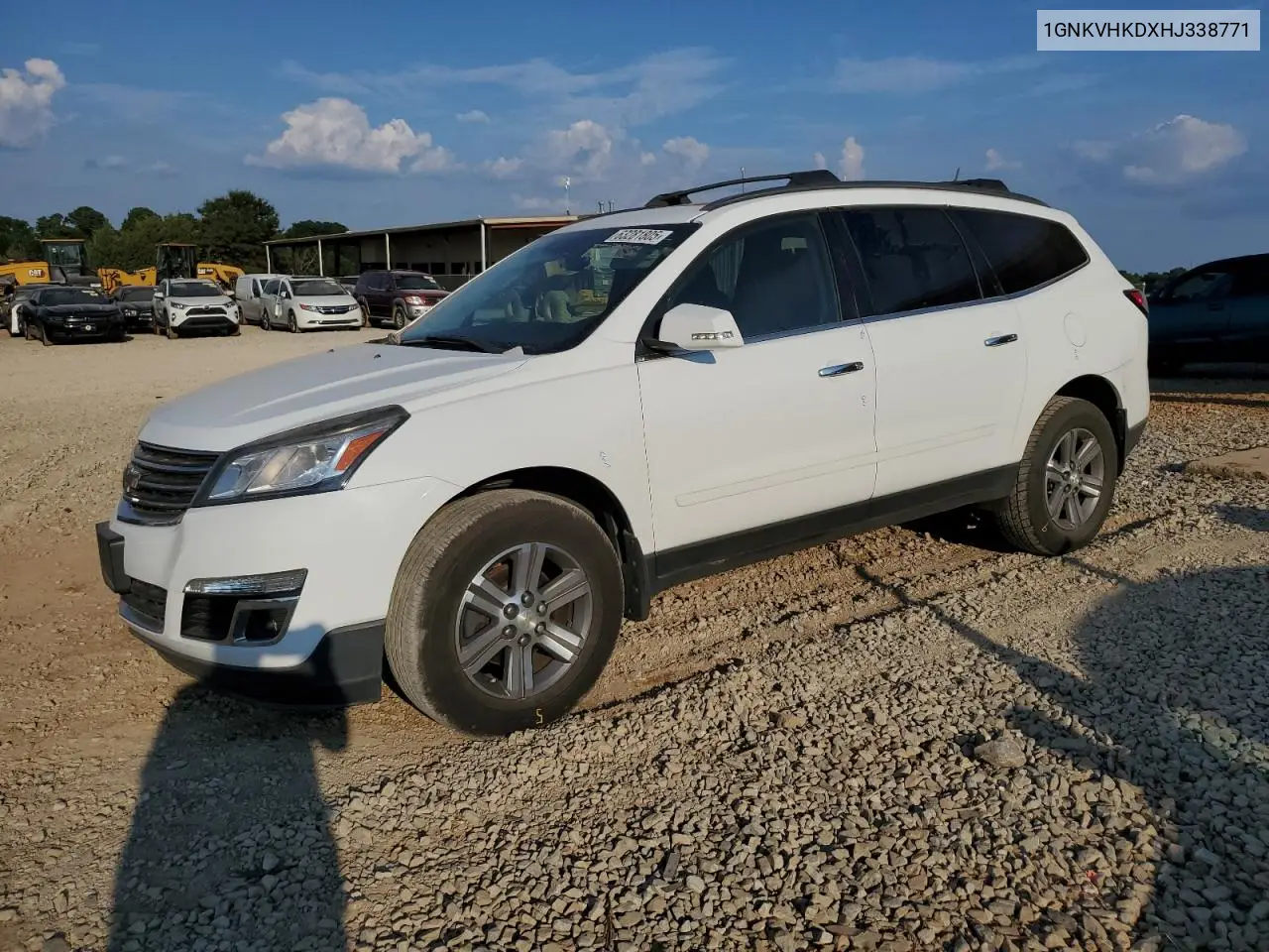 2017 Chevrolet Traverse Lt VIN: 1GNKVHKDXHJ338771 Lot: 63281805