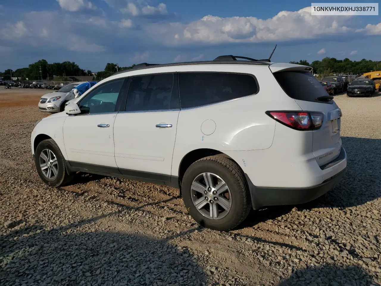 2017 Chevrolet Traverse Lt VIN: 1GNKVHKDXHJ338771 Lot: 63281805