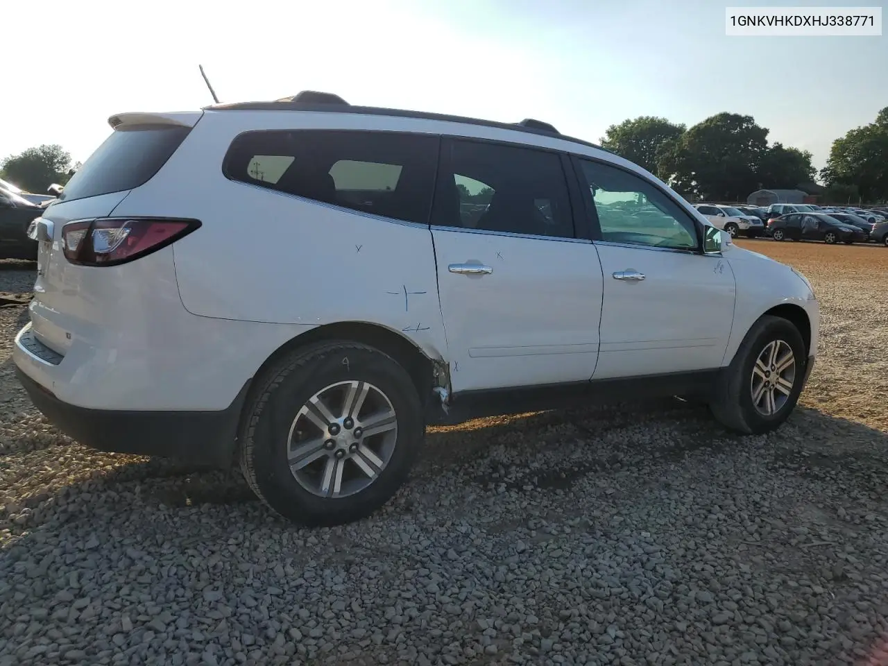 2017 Chevrolet Traverse Lt VIN: 1GNKVHKDXHJ338771 Lot: 63281805