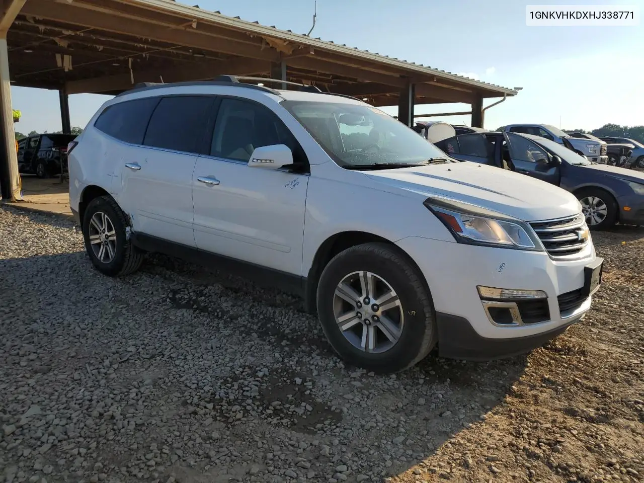 2017 Chevrolet Traverse Lt VIN: 1GNKVHKDXHJ338771 Lot: 63281805