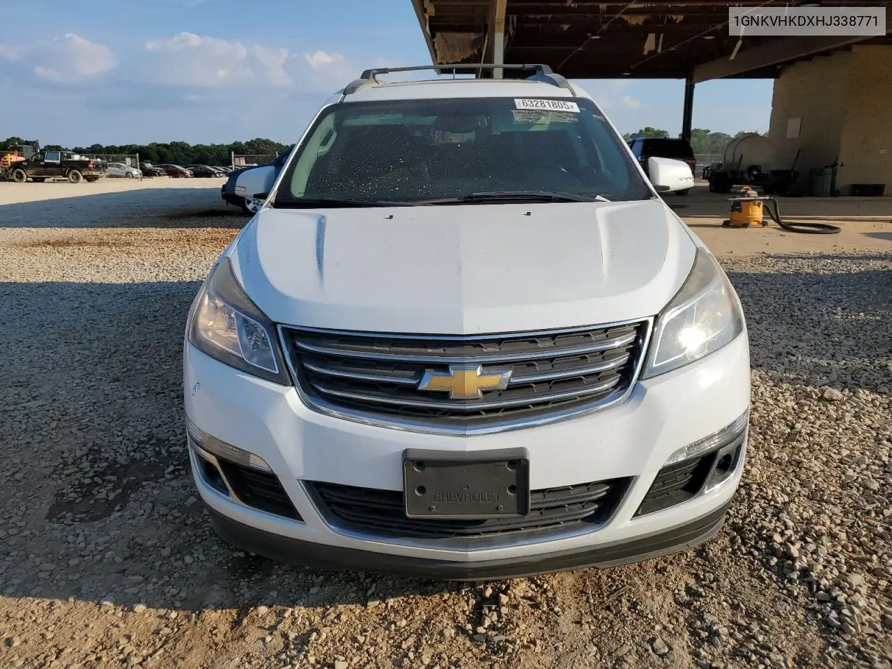 2017 Chevrolet Traverse Lt VIN: 1GNKVHKDXHJ338771 Lot: 63281805