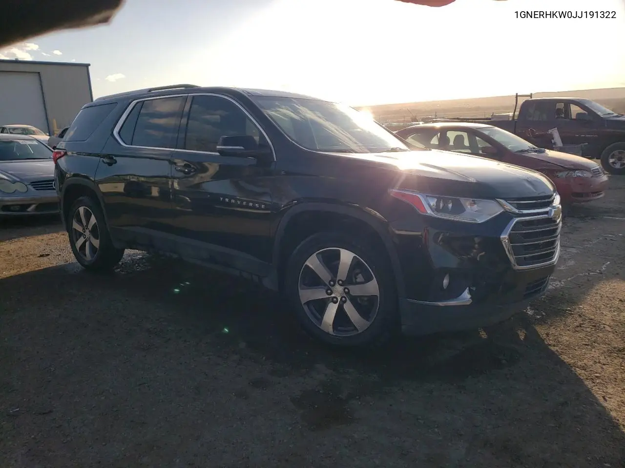 2018 Chevrolet Traverse Lt VIN: 1GNERHKW0JJ191322 Lot: 47476005