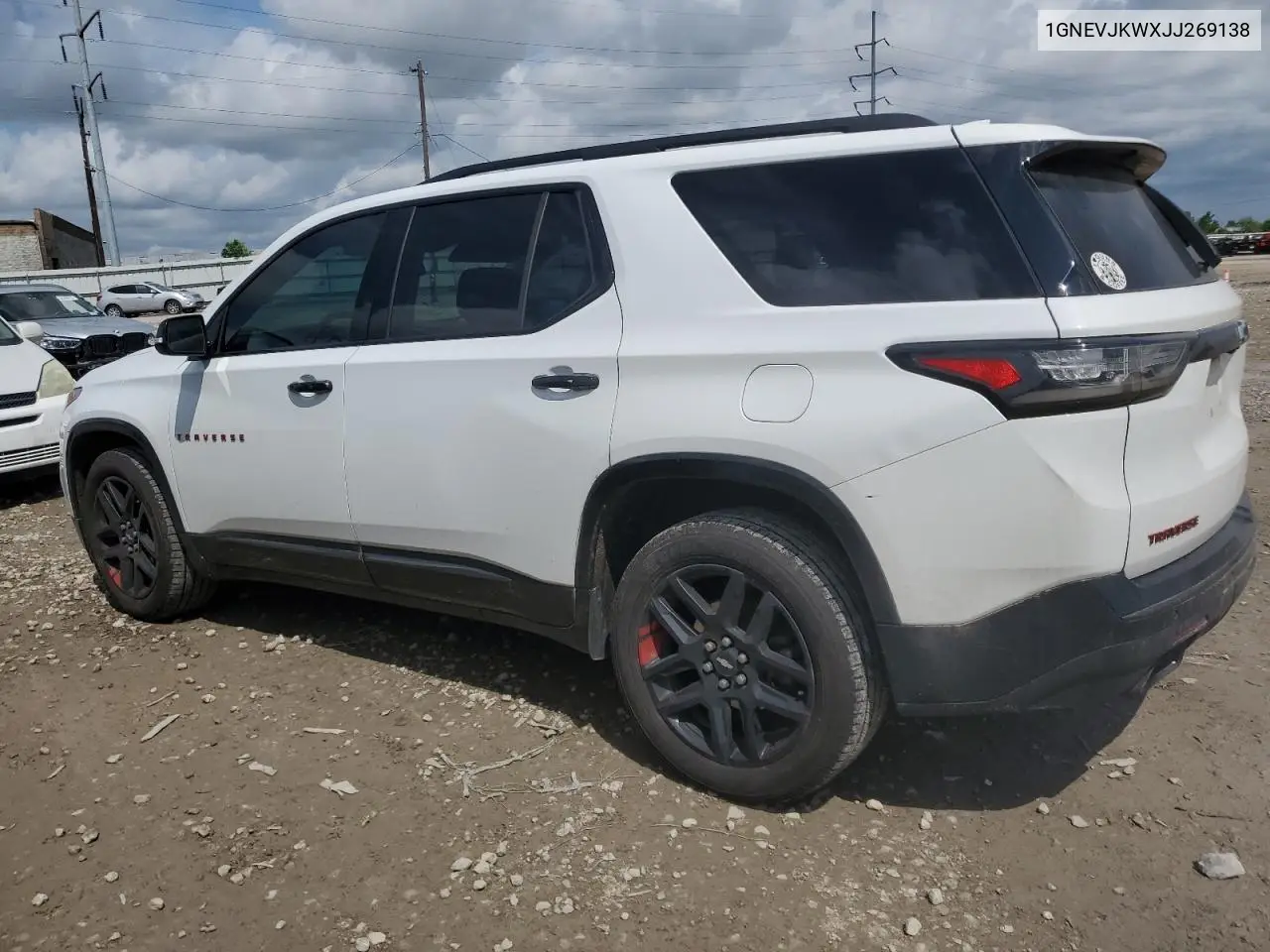 2018 Chevrolet Traverse Premier VIN: 1GNEVJKWXJJ269138 Lot: 55245315