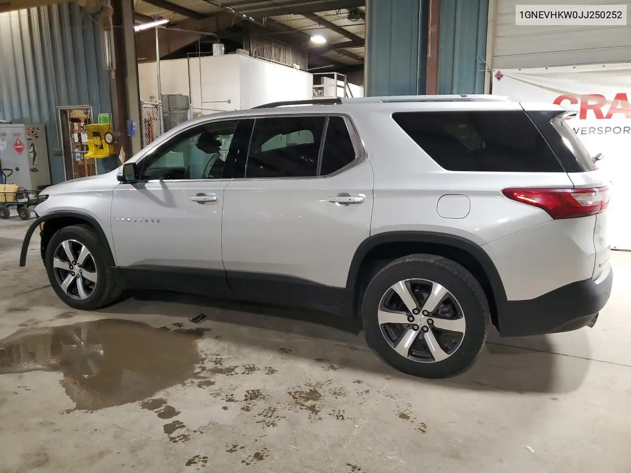 2018 Chevrolet Traverse Lt VIN: 1GNEVHKW0JJ250252 Lot: 55965095
