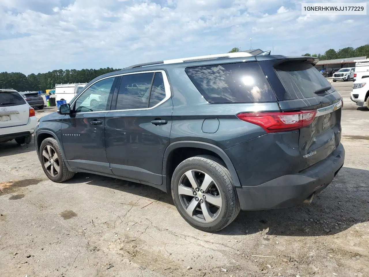 2018 Chevrolet Traverse Lt VIN: 1GNERHKW6JJ177229 Lot: 56492515