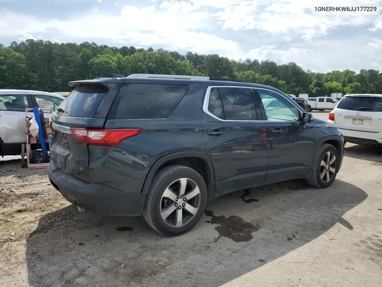 2018 Chevrolet Traverse Lt VIN: 1GNERHKW6JJ177229 Lot: 56492515