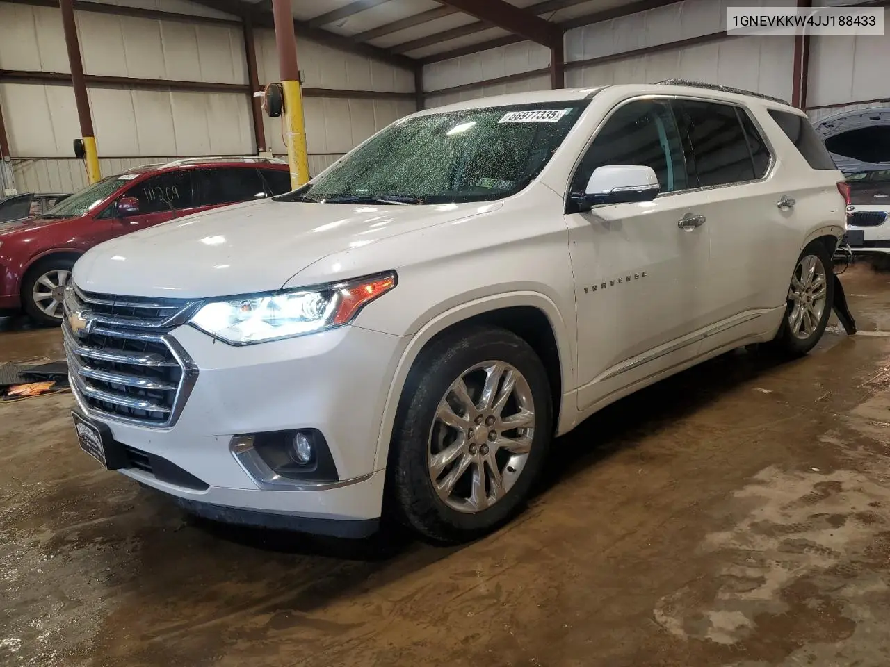 2018 Chevrolet Traverse High Country VIN: 1GNEVKKW4JJ188433 Lot: 56977335