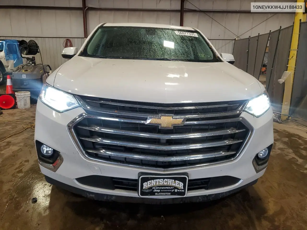 2018 Chevrolet Traverse High Country VIN: 1GNEVKKW4JJ188433 Lot: 56977335
