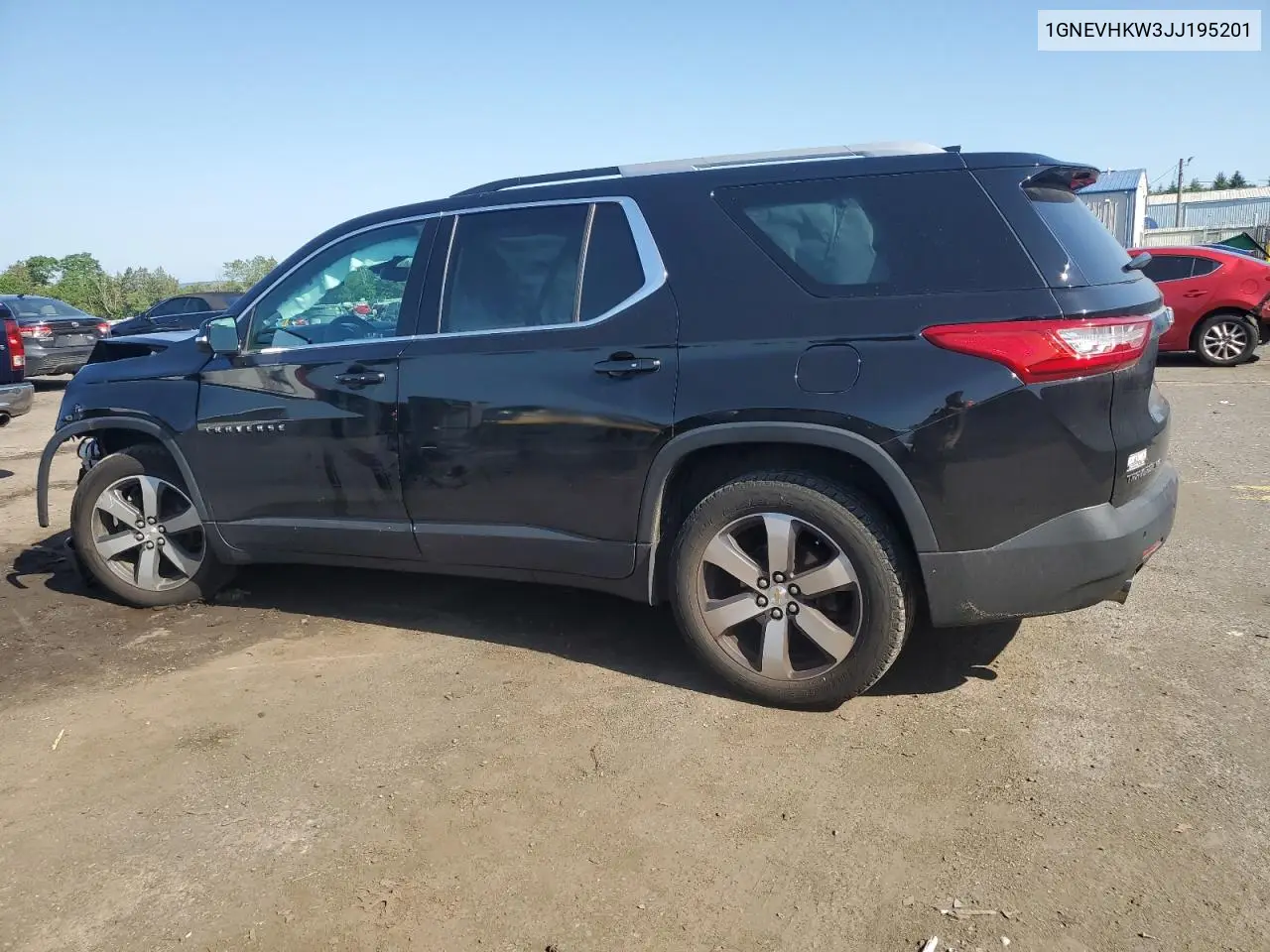 2018 Chevrolet Traverse Lt VIN: 1GNEVHKW3JJ195201 Lot: 61389845