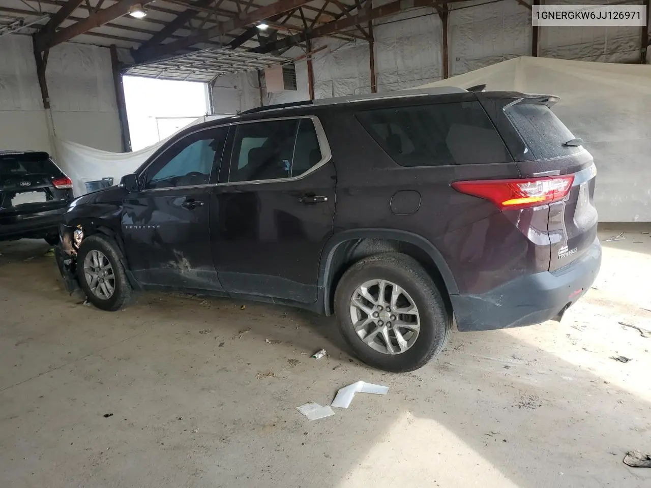 2018 Chevrolet Traverse Lt VIN: 1GNERGKW6JJ126971 Lot: 61935735