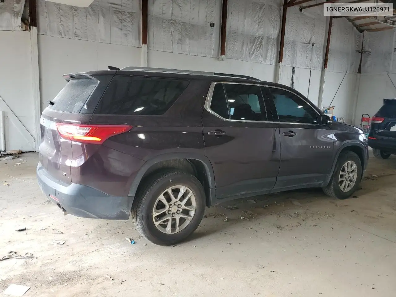 2018 Chevrolet Traverse Lt VIN: 1GNERGKW6JJ126971 Lot: 61935735