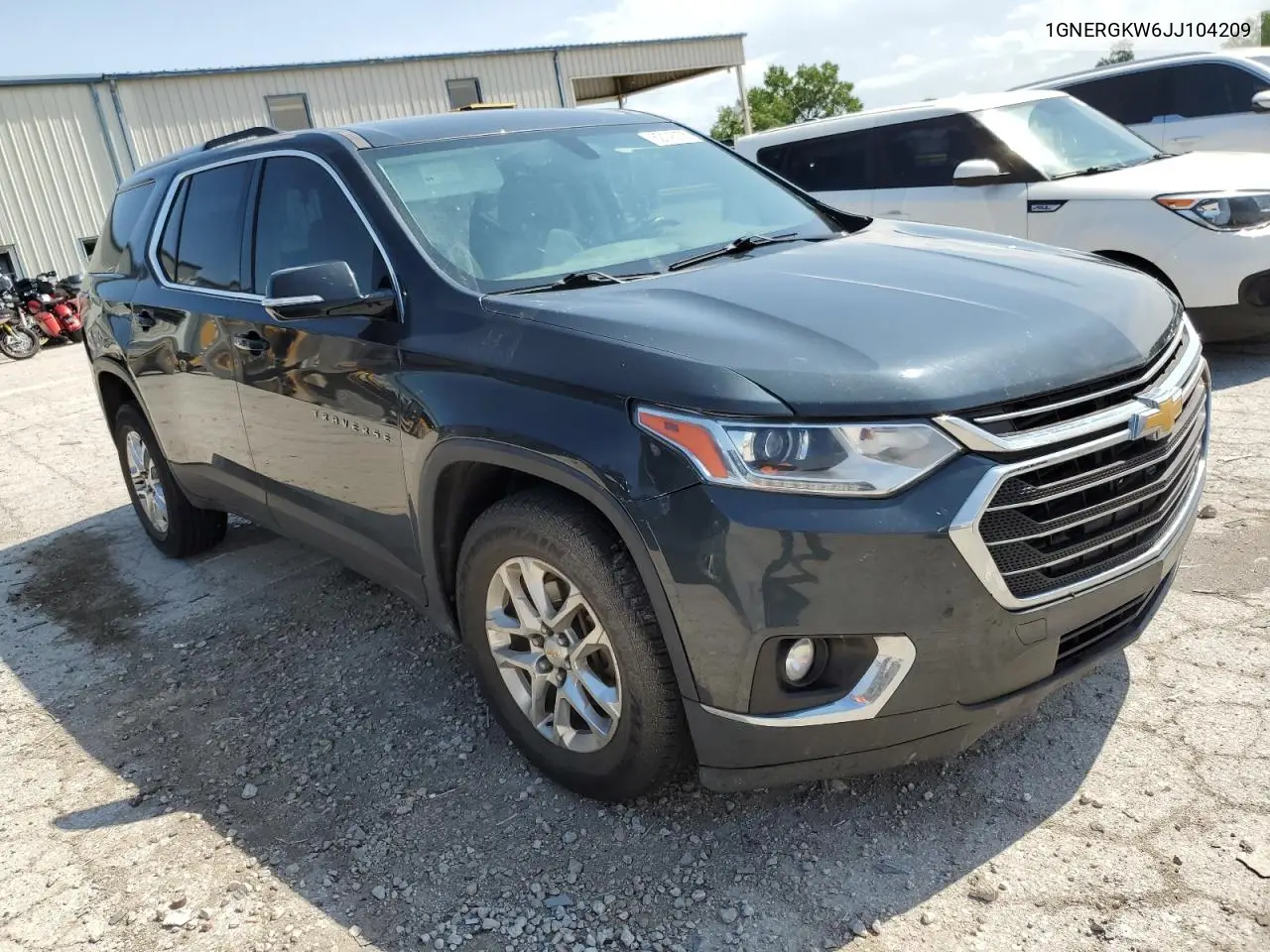 2018 Chevrolet Traverse Lt VIN: 1GNERGKW6JJ104209 Lot: 62143375