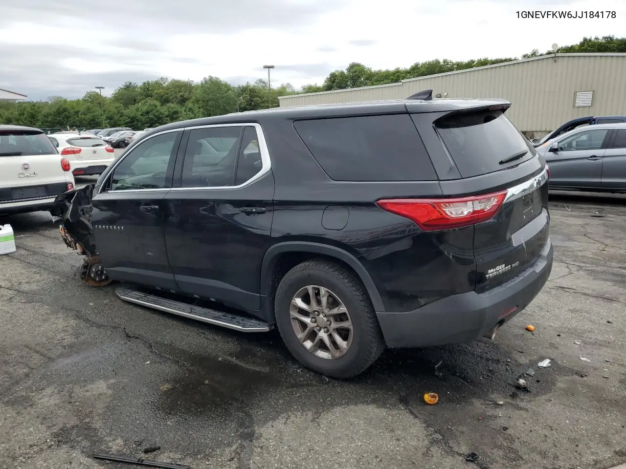 2018 Chevrolet Traverse Ls VIN: 1GNEVFKW6JJ184178 Lot: 62399085
