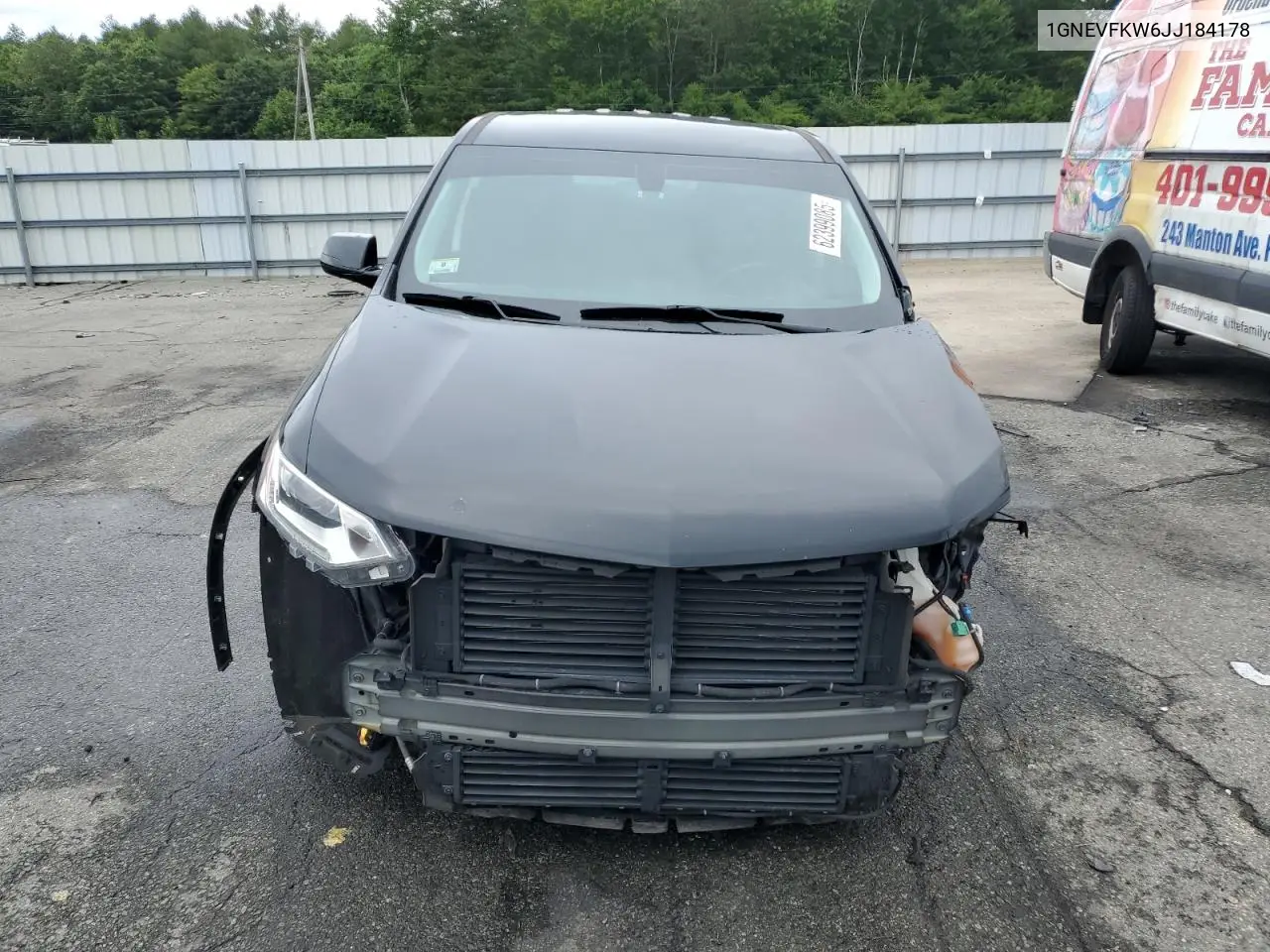 2018 Chevrolet Traverse Ls VIN: 1GNEVFKW6JJ184178 Lot: 62399085
