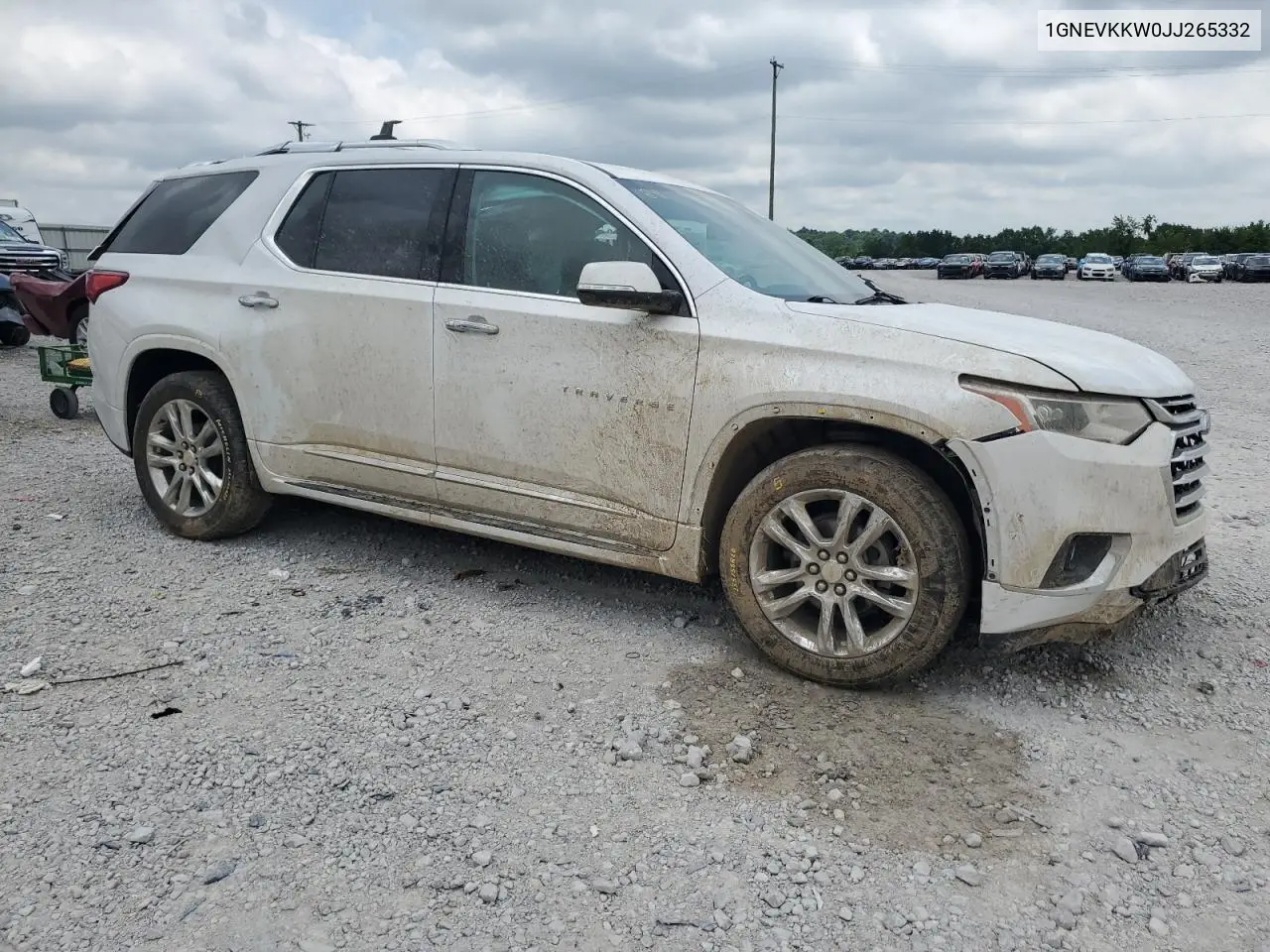 2018 Chevrolet Traverse High Country VIN: 1GNEVKKW0JJ265332 Lot: 62530725