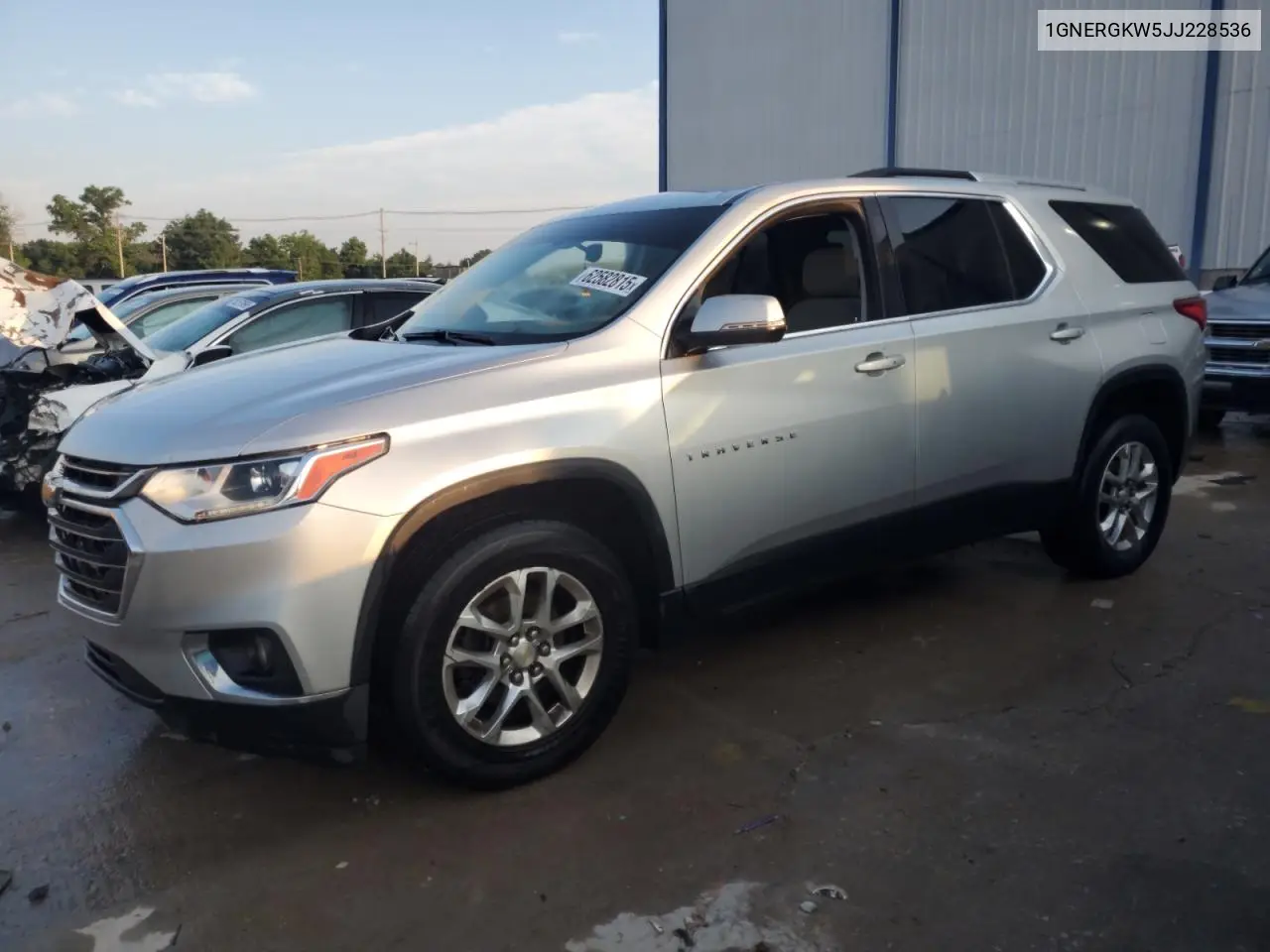 2018 Chevrolet Traverse Lt VIN: 1GNERGKW5JJ228536 Lot: 62582815