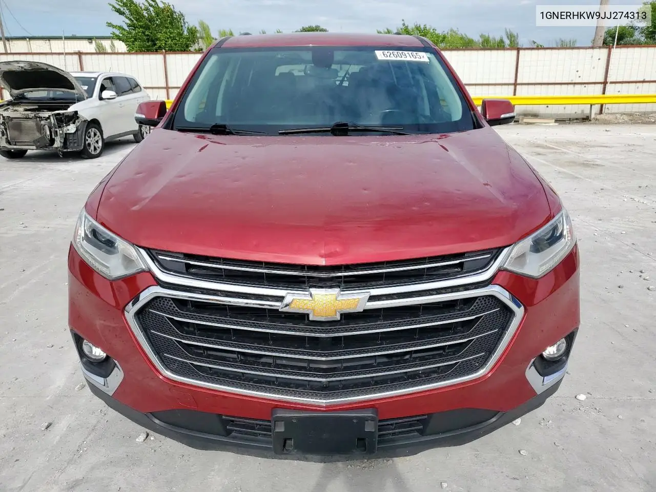 2018 Chevrolet Traverse Lt VIN: 1GNERHKW9JJ274313 Lot: 62609165