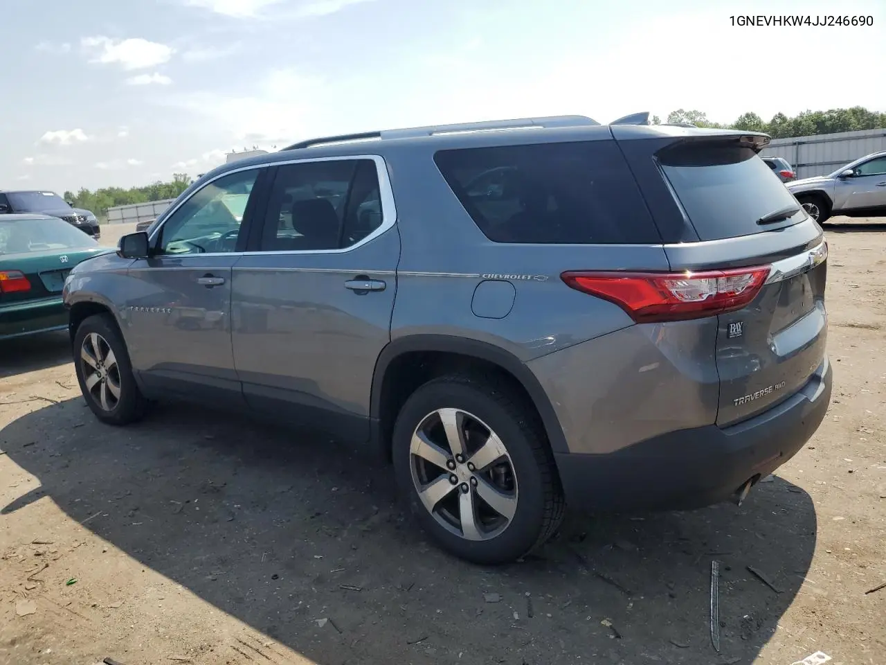 2018 Chevrolet Traverse Lt VIN: 1GNEVHKW4JJ246690 Lot: 62632865