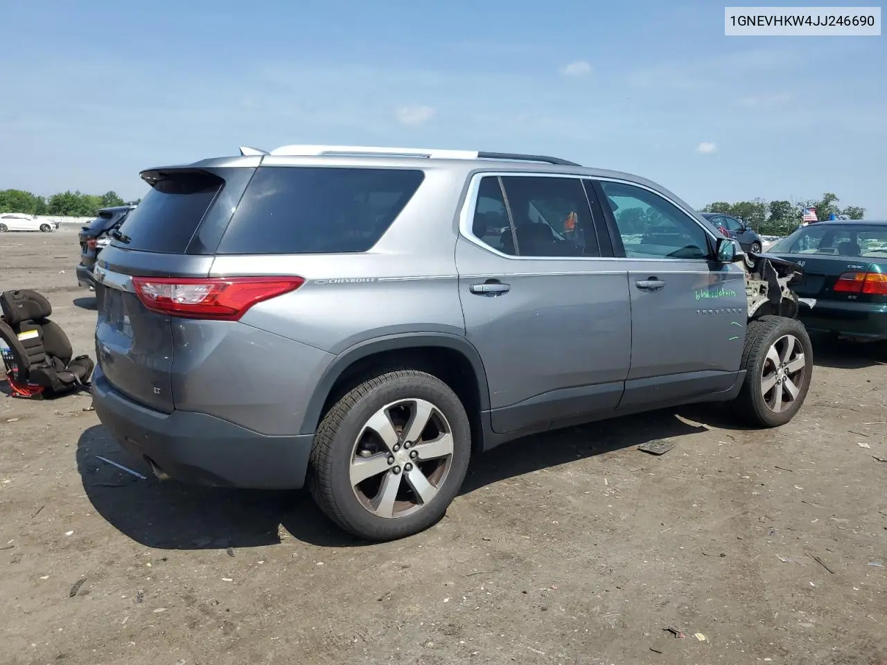 2018 Chevrolet Traverse Lt VIN: 1GNEVHKW4JJ246690 Lot: 62632865