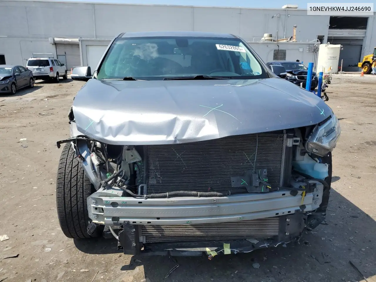 2018 Chevrolet Traverse Lt VIN: 1GNEVHKW4JJ246690 Lot: 62632865