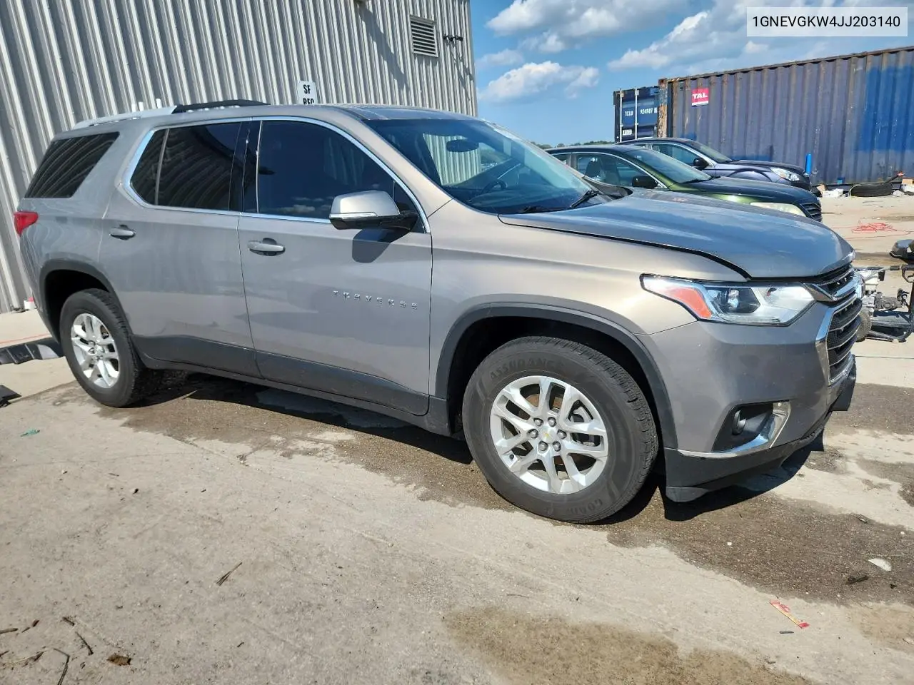 2018 Chevrolet Traverse Lt VIN: 1GNEVGKW4JJ203140 Lot: 62662795