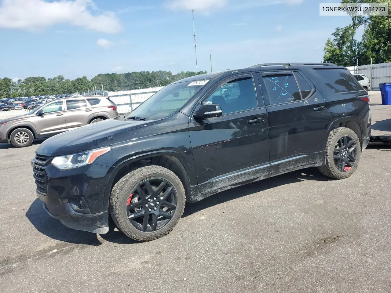2018 Chevrolet Traverse Premier VIN: 1GNERKKW2JJ254773 Lot: 62681675