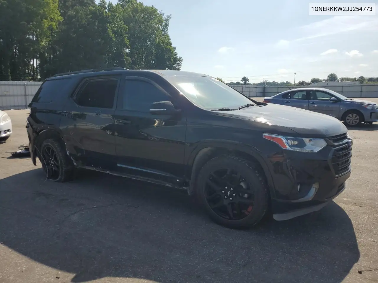 2018 Chevrolet Traverse Premier VIN: 1GNERKKW2JJ254773 Lot: 62681675