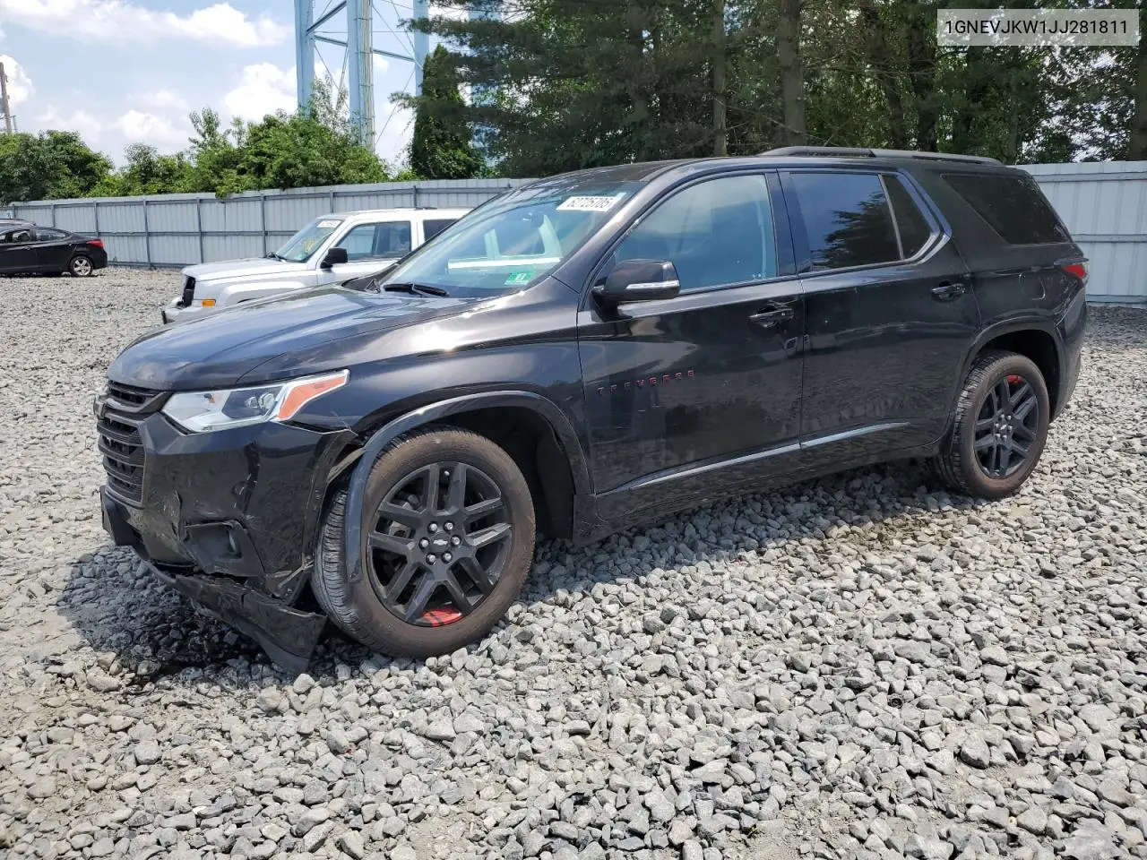2018 Chevrolet Traverse Premier VIN: 1GNEVJKW1JJ281811 Lot: 62725705