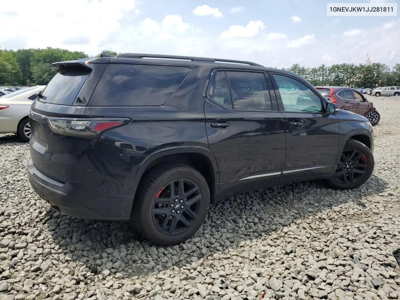2018 Chevrolet Traverse Premier VIN: 1GNEVJKW1JJ281811 Lot: 62725705