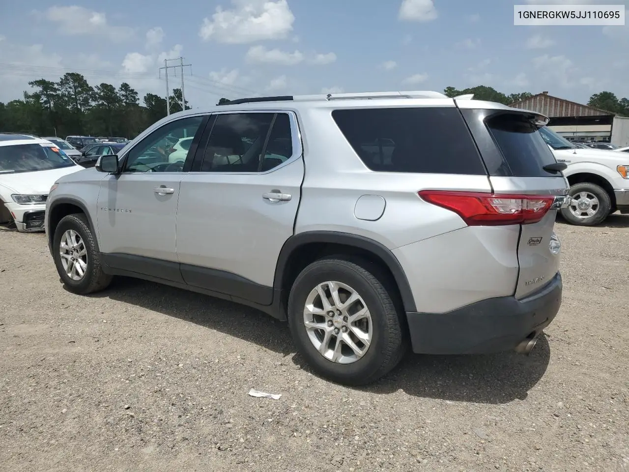 2018 Chevrolet Traverse Lt VIN: 1GNERGKW5JJ110695 Lot: 62822915