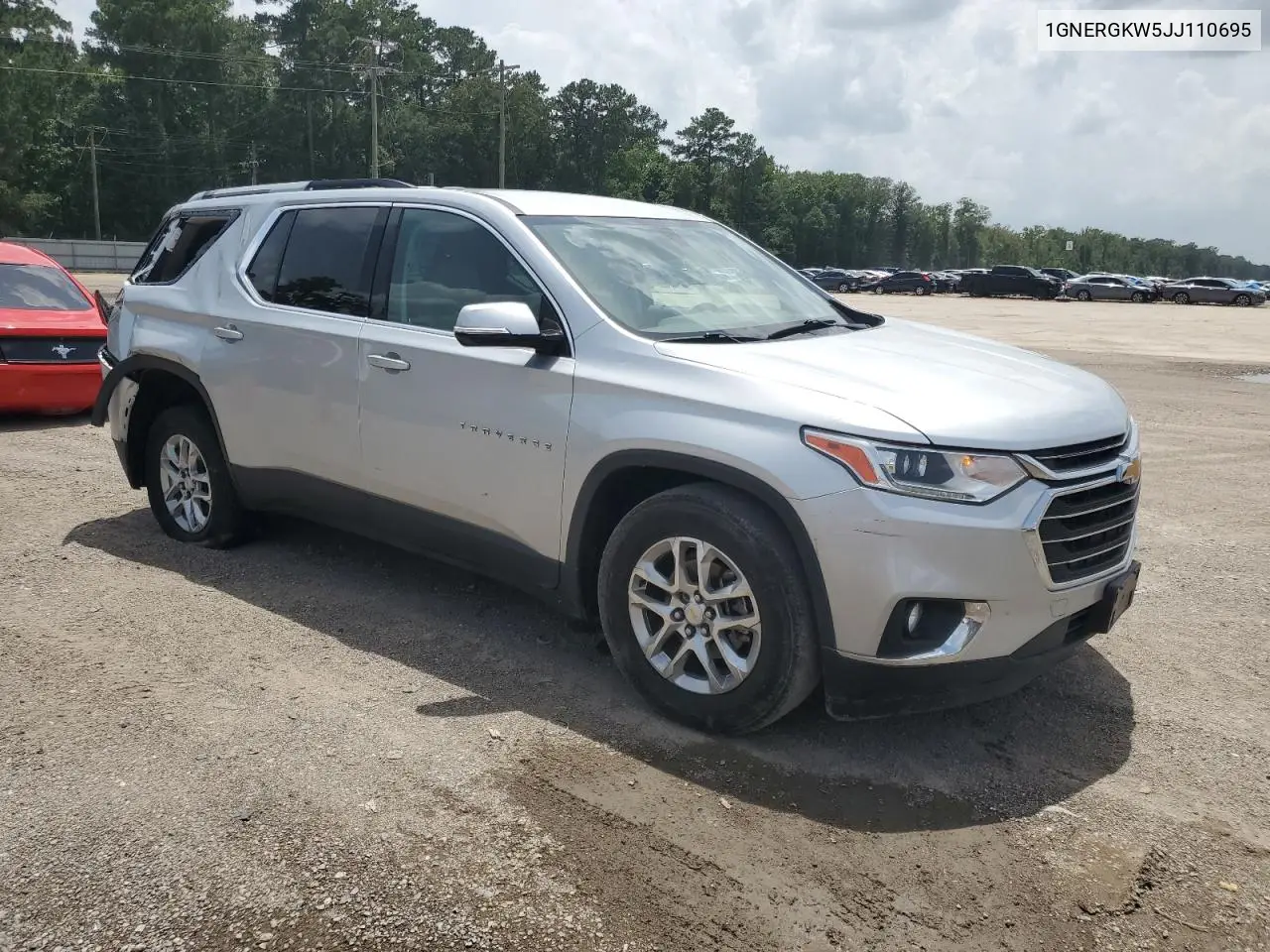 2018 Chevrolet Traverse Lt VIN: 1GNERGKW5JJ110695 Lot: 62822915