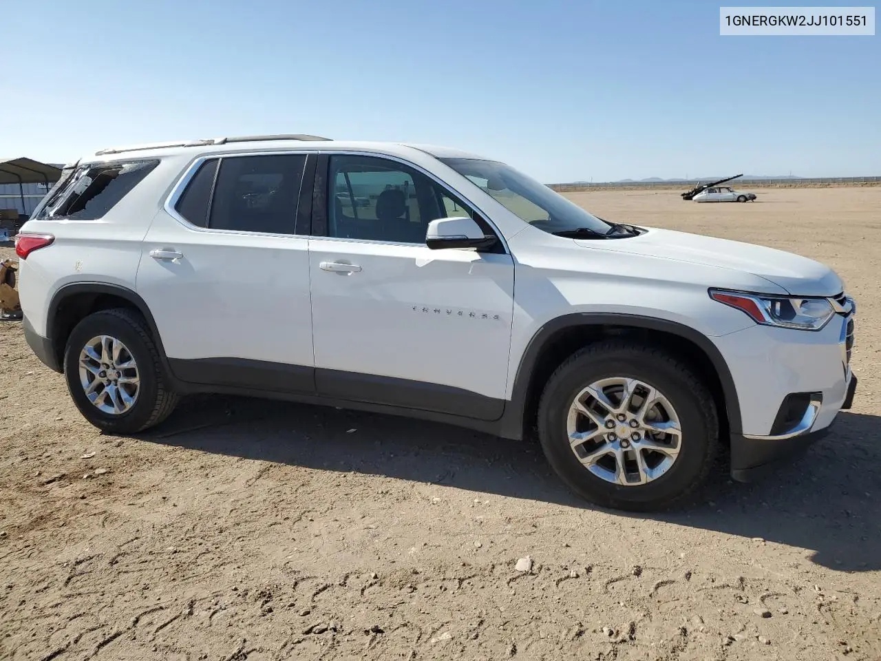 2018 Chevrolet Traverse Lt VIN: 1GNERGKW2JJ101551 Lot: 62905875
