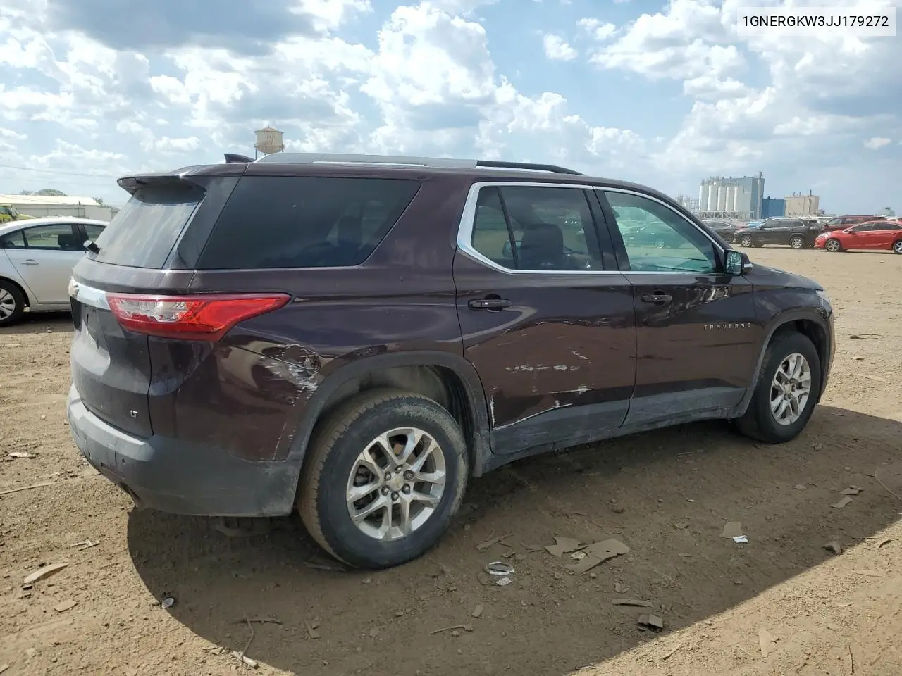 2018 Chevrolet Traverse Lt VIN: 1GNERGKW3JJ179272 Lot: 63097885
