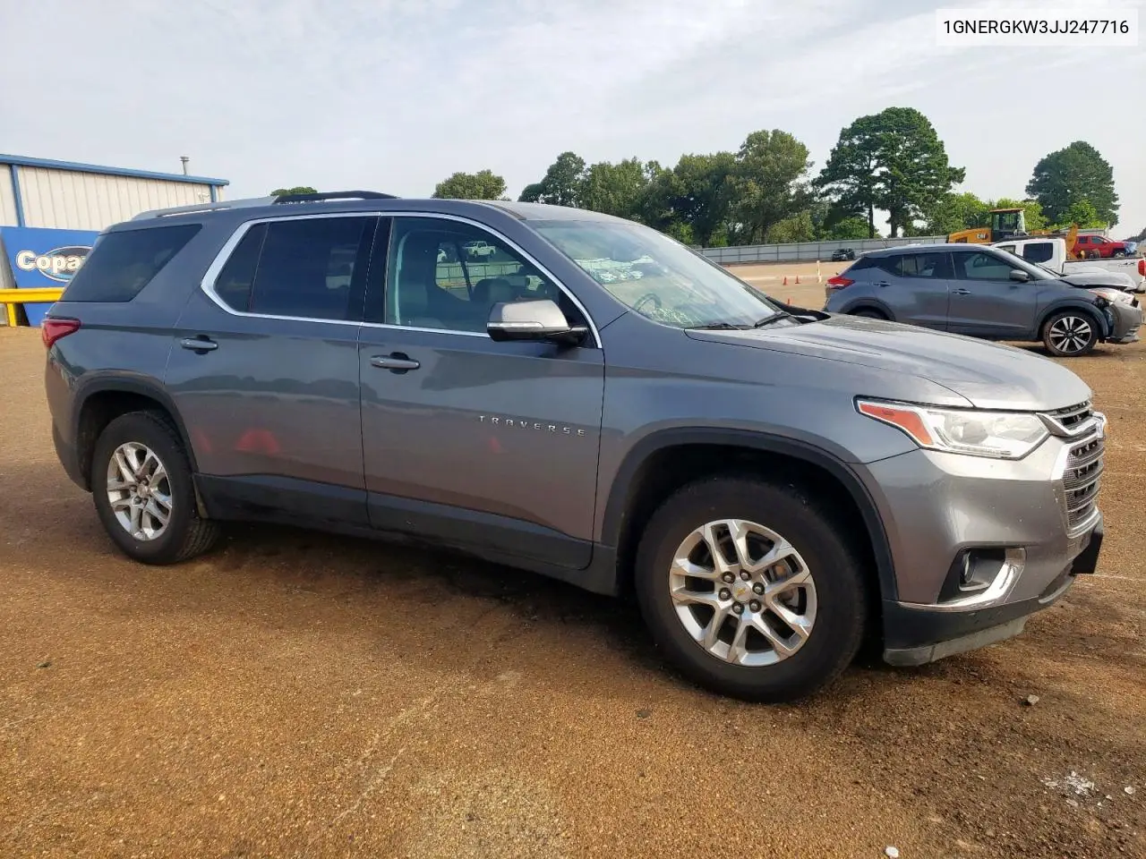 2018 Chevrolet Traverse Lt VIN: 1GNERGKW3JJ247716 Lot: 63163345