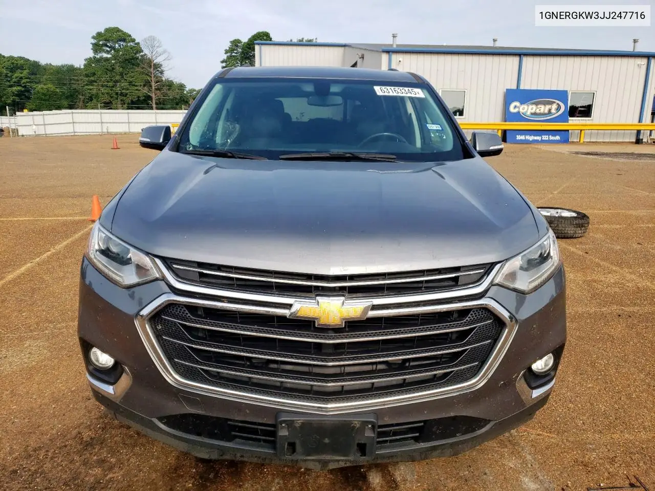 2018 Chevrolet Traverse Lt VIN: 1GNERGKW3JJ247716 Lot: 63163345