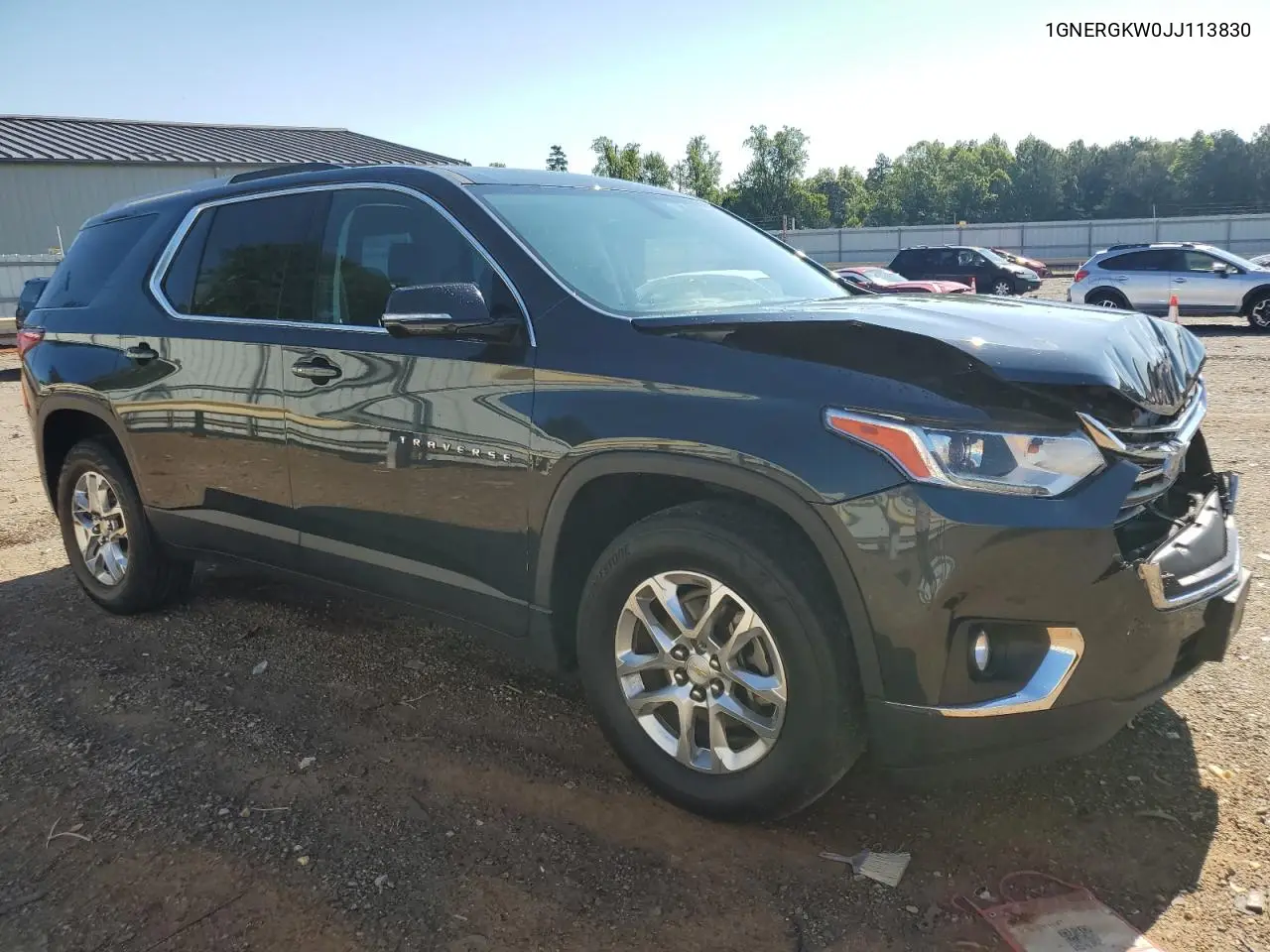 2018 Chevrolet Traverse Lt VIN: 1GNERGKW0JJ113830 Lot: 63416335