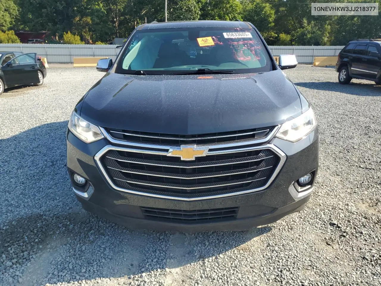 2018 Chevrolet Traverse Lt VIN: 1GNEVHKW3JJ218377 Lot: 65633605