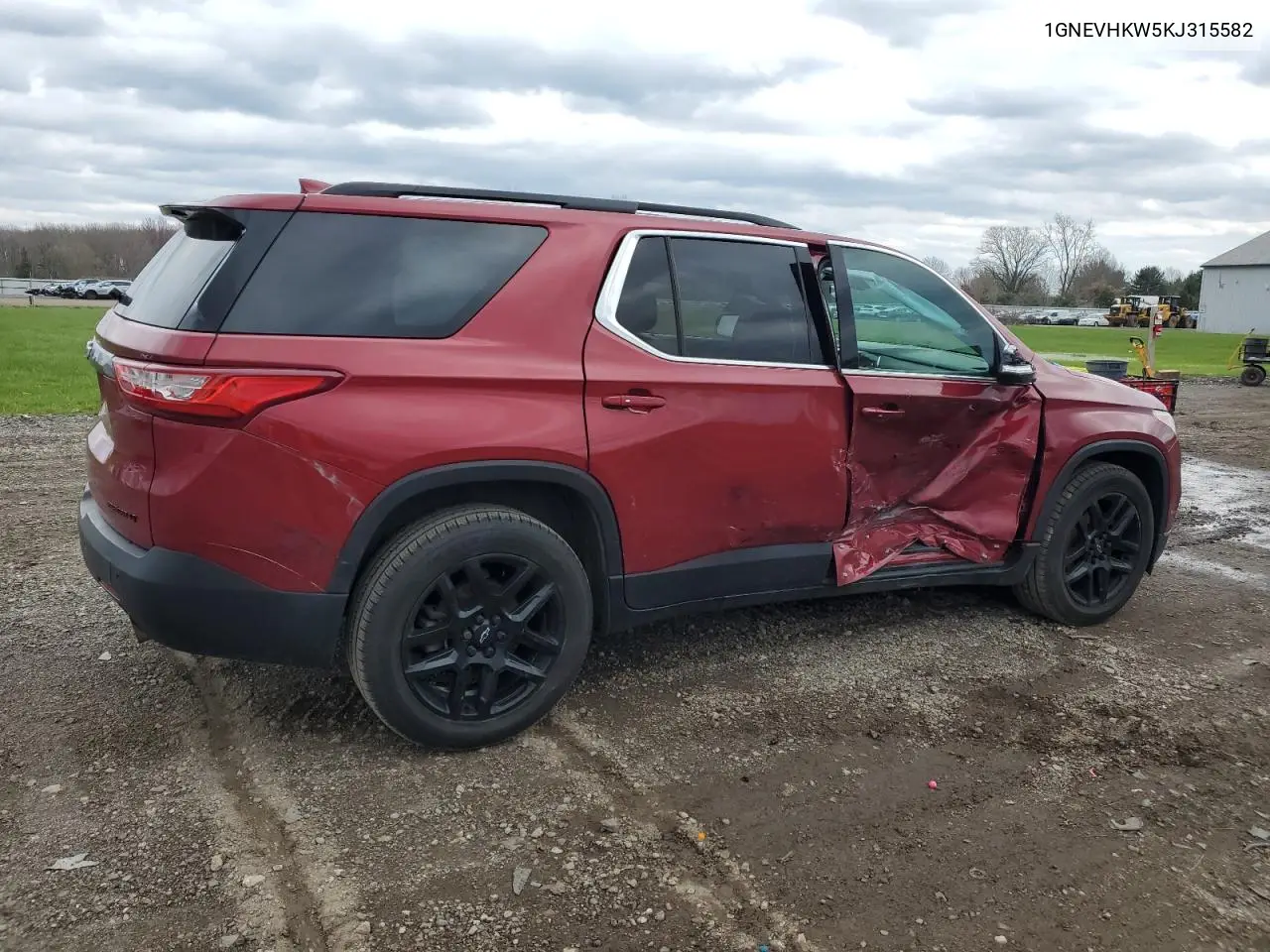 2019 Chevrolet Traverse Lt VIN: 1GNEVHKW5KJ315582 Lot: 51977375