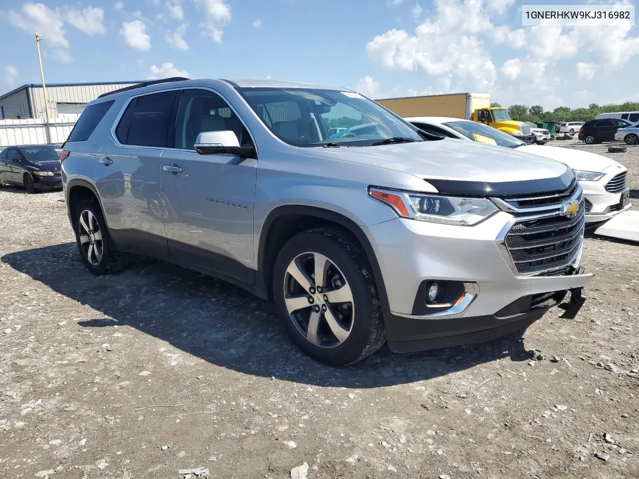 2019 Chevrolet Traverse Lt VIN: 1GNERHKW9KJ316982 Lot: 56433485