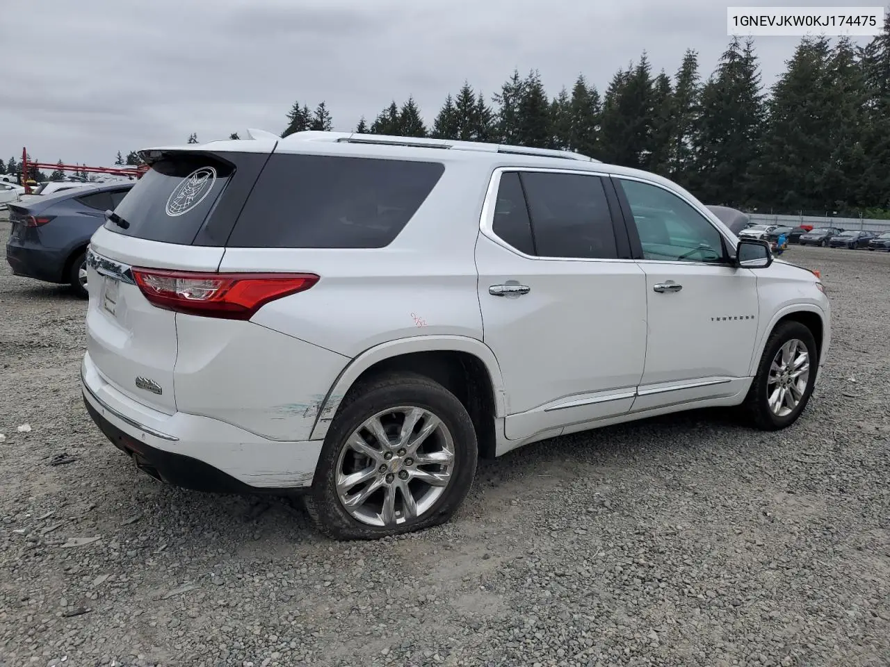 2019 Chevrolet Traverse High Country VIN: 1GNEVJKW0KJ174475 Lot: 56828705