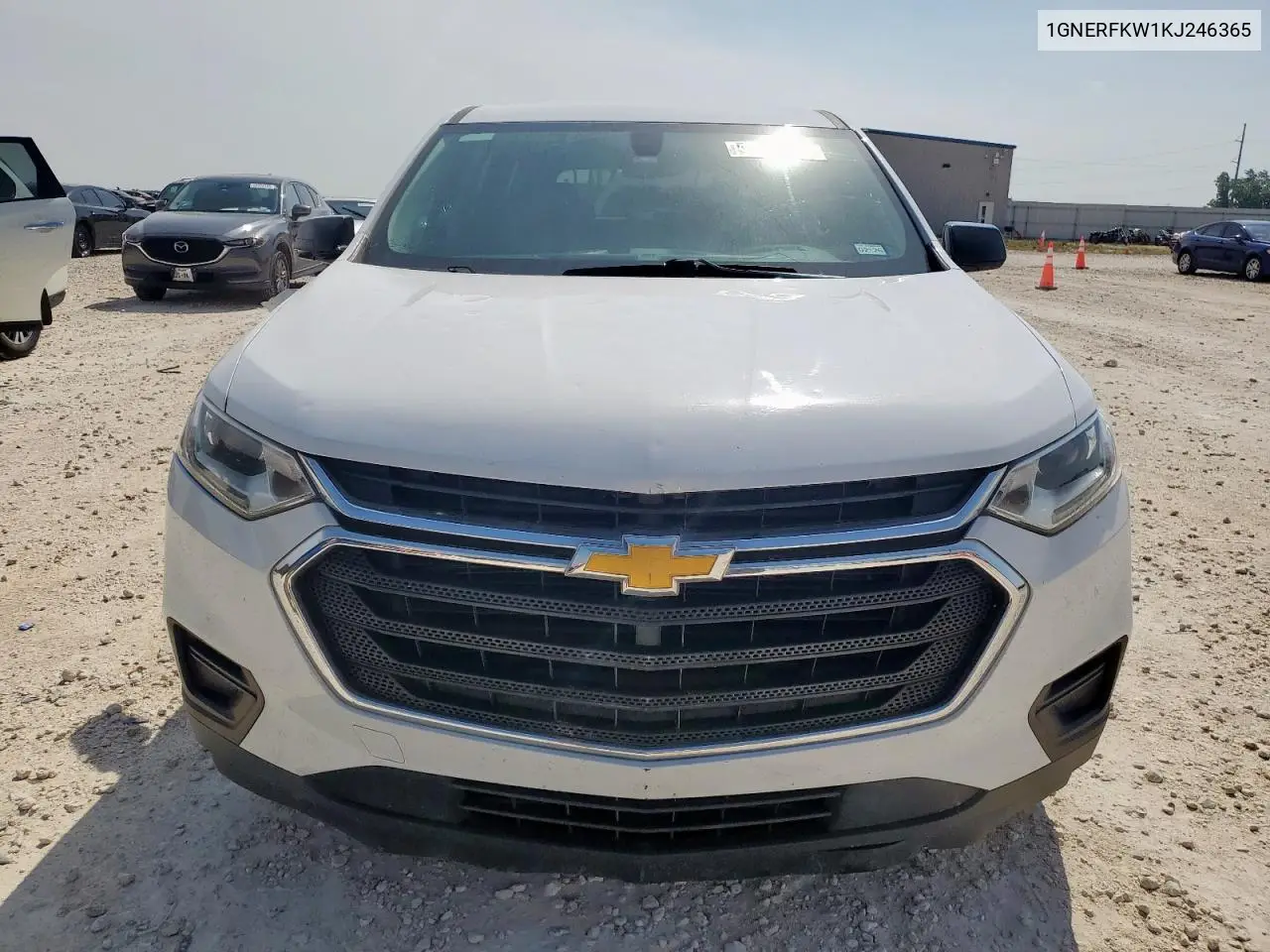 2019 Chevrolet Traverse Ls VIN: 1GNERFKW1KJ246365 Lot: 56896335