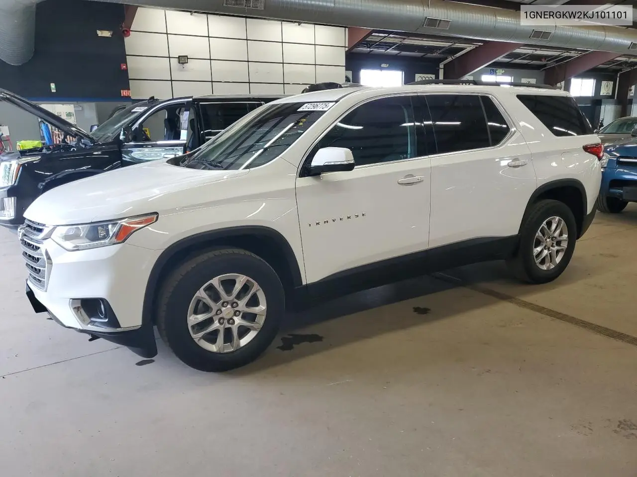 2019 Chevrolet Traverse Lt VIN: 1GNERGKW2KJ101101 Lot: 57296775
