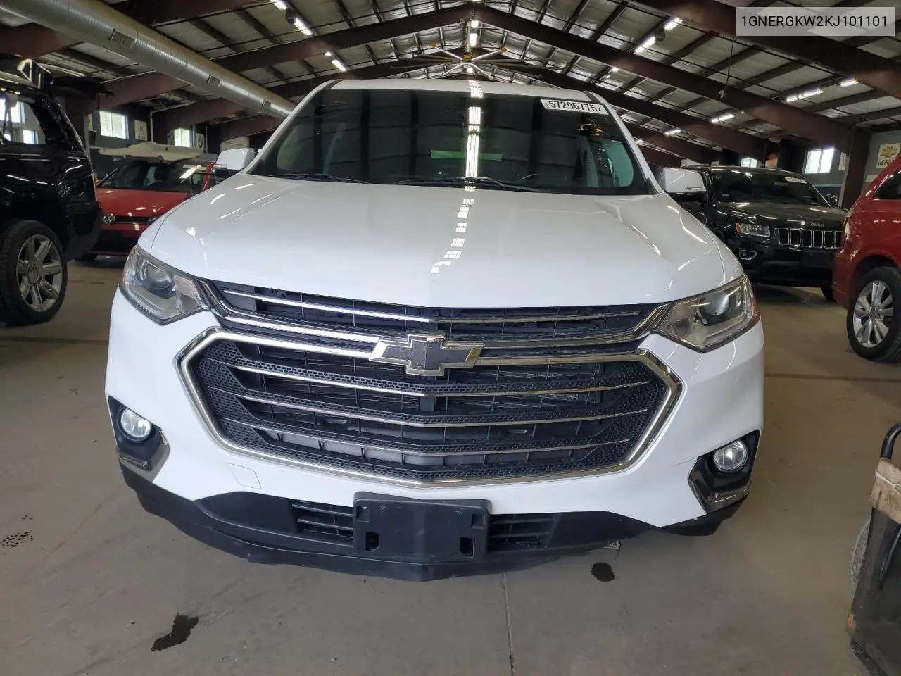 2019 Chevrolet Traverse Lt VIN: 1GNERGKW2KJ101101 Lot: 57296775