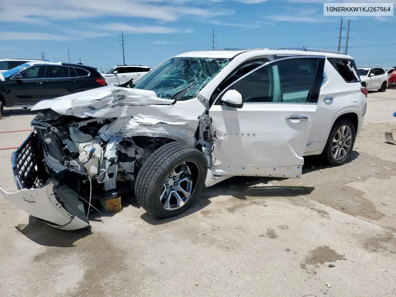 2019 Chevrolet Traverse Premier VIN: 1GNERKKW1KJ267564 Lot: 57810235